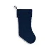 Chunky Checkered Knit Christmas Stockings Navy Blue 2 Chunky Checkered Knit Christmas Stockings Navy Blue -Northlight Shop 369608968911584