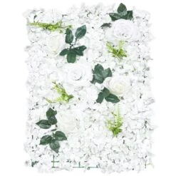 For Wedding Party Decor Hydrangea Panel Bouquet 6 PCS Artificial Flower Wall