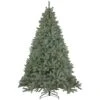 Northlight 7.5' Pre-Lit FullSpruce Artificial Christmas Tree, LED Lights Green