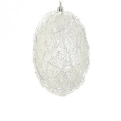 Select Artificials Glittered Clear And Silver Shatterproof Christmas Ball Ornament 4" (100mm) 9 Select Artificials Glittered Clear And Silver Shatterproof Christmas Ball Ornament 4" (100mm) -Northlight Shop 380292271301280