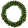 Northlight Pre-Lit Rockwood Pine Artificial Christmas Wreath - 36" - Multi Lights Green