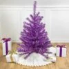 Northlight 3' Metallic Purple Tinsel Artificial Christmas Tree - Unlit 2 Northlight 3' Metallic Purple Tinsel Artificial Christmas Tree - Unlit -Northlight Shop 38161609283536