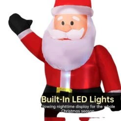 6FT Inflatables Santa Clauswith Built-in LED Light 27 6FT Inflatables Santa Clauswith Built-in LED Light -Northlight Shop 406120311893728 1