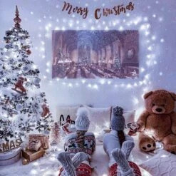 33ft 100 LED White Christmas Lights, 8 Modes Connectable Clear Wire Twinkle Fairy String Lights Indoor, Plug-in Christmas String Lights Outdoor Waterproof For Christmas Wedding Party Tree 29 33ft 100 LED White Christmas Lights, 8 Modes Connectable Clear Wire Twinkle Fairy String Lights Indoor, Plug-in Christmas String Lights Outdoor Waterproof For Christmas Wedding Party Tree -Northlight Shop 411378759586864 2