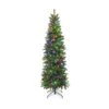 6 Feet Pre-Lit Artificial Christmas Tree With 648 PVC PE Branch Tips 1 6 Feet Pre-Lit Artificial Christmas Tree With 648 PVC PE Branch Tips -Northlight Shop 412136249096032