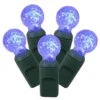 50Lt Blue LED / Green Wire G12 EC Set 25'L 1 50Lt Blue LED / Green Wire G12 EC Set 25'L -Northlight Shop 412136280313696