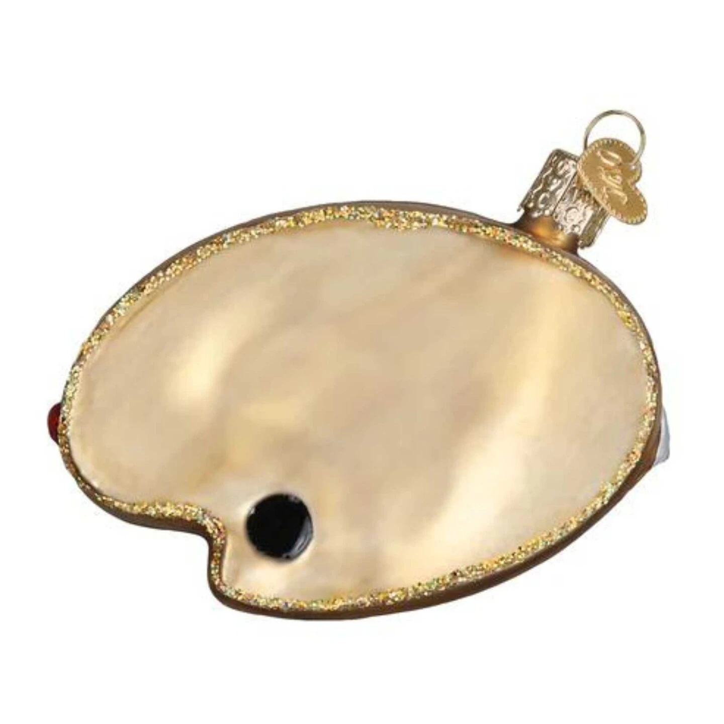 Old World Christmas 2.5 Inch Artist's Palette Christmas Tree Ornament , Ornament Paint Brush Multicolored 4 Old World Christmas 2.5 Inch Artist's Palette Christmas Tree Ornament , Ornament Paint Brush Multicolored - Image 2