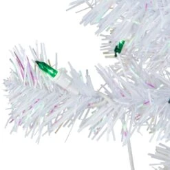 Northlight 2' Pre-Lit Slim White Artificial Christmas Tree - Green Lights 14 Northlight 2' Pre-Lit Slim White Artificial Christmas Tree - Green Lights -Northlight Shop 43995618900064