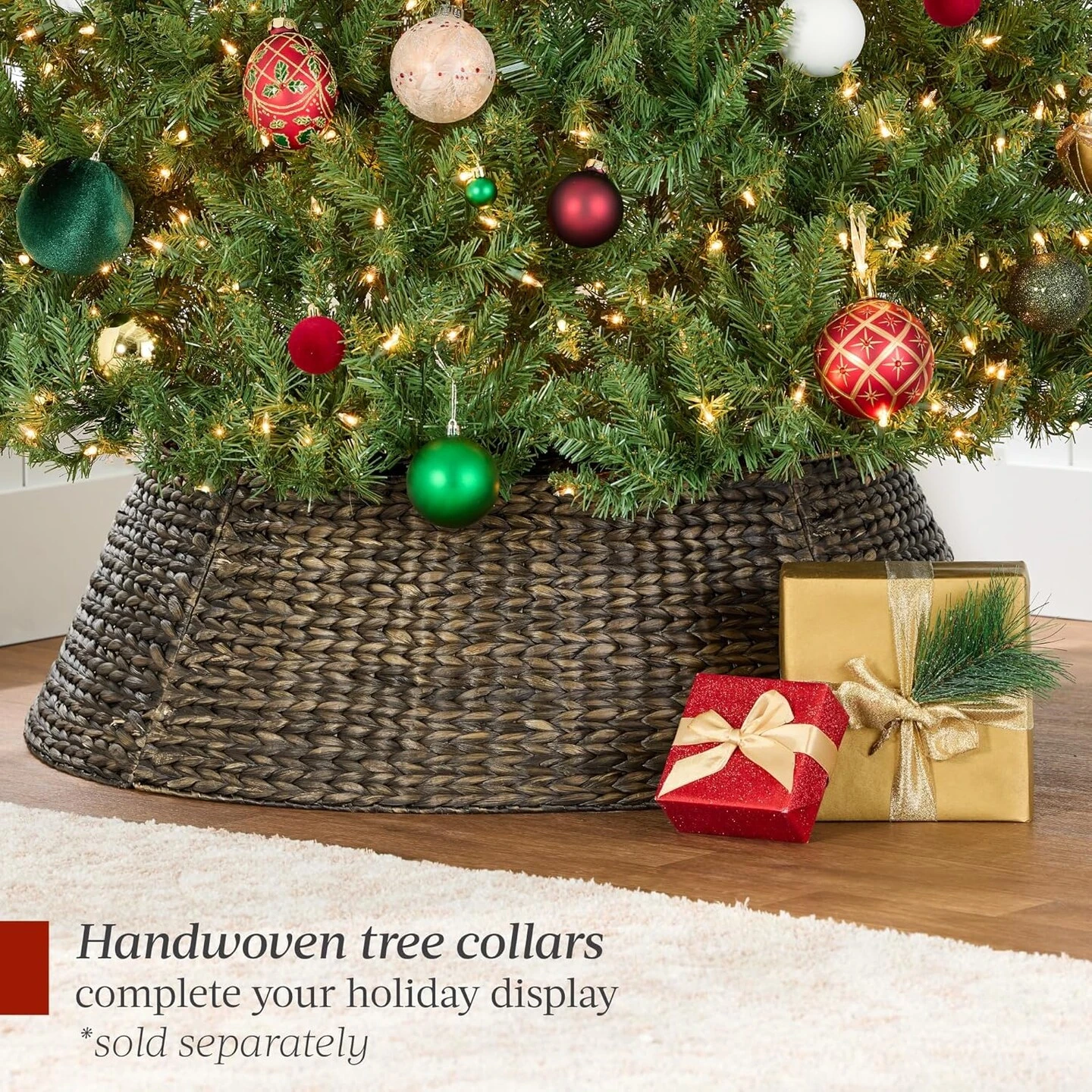 Pre Lit Douglas Fir Christmas Tree, Full Artificial Fir With 700 Warm White Lights, Sturdy Metal Stand For Indoor Decoration 15 Pre Lit Douglas Fir Christmas Tree, Full Artificial Fir With 700 Warm White Lights, Sturdy Metal Stand For Indoor Decoration - Image 13