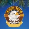Collections Etc Eagle Bound Boy Scouts Of America Christmas Ornament