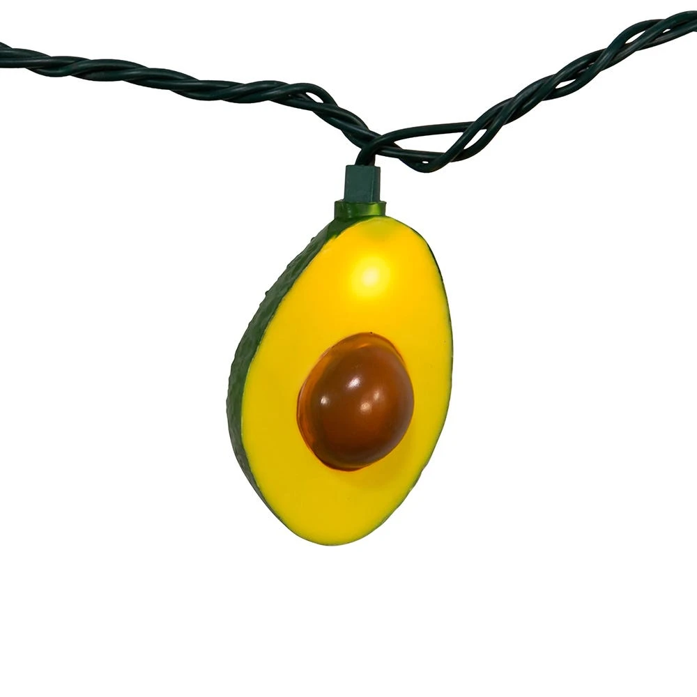 Kurt Adler UL 10-Light Avocado Light Set 16 Kurt Adler UL 10-Light Avocado Light Set - Image 14