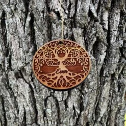 Best Boss Ever Celtic Tree Of Life - Cedar Ornament -Northlight Shop 4611712248891198480