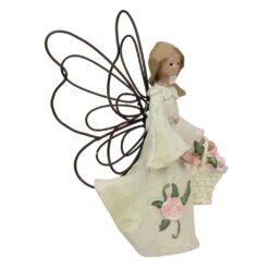 Roman Set Of 4 January Monthly Angel Carnation Figurines #49301 White 8 Roman Set Of 4 January Monthly Angel Carnation Figurines #49301 White -Northlight Shop 4611714697964937888