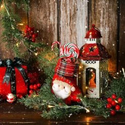 1 Pcs 5.74 Ft Christmas Garland With Light Christmas Lighted Pine Garland -Northlight Shop 4611747366220445616 2