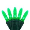 70 Green M5 LED Lights, Green Wire, 4" Spacing 1 70 Green M5 LED Lights, Green Wire, 4" Spacing -Northlight Shop 4611798629123180640