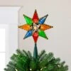 Northlight Lighted 8-Point Star Christmas Tree Topper - 11" - Multi-Color - Clear Lights 1 Northlight Lighted 8-Point Star Christmas Tree Topper - 11" - Multi-Color - Clear Lights -Northlight Shop 4611803330711211344