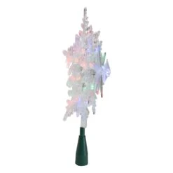 Kurt Adler 15" Lighted Three Dimensional Snowflake Christmas Tree Topper - Multi Colored Lights 11 Kurt Adler 15" Lighted Three Dimensional Snowflake Christmas Tree Topper - Multi Colored Lights -Northlight Shop 4611832246715892960