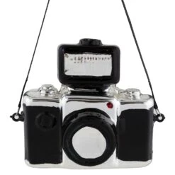 Northlight 4" Black Retro Camera Glass Christmas Ornament 15 Northlight 4" Black Retro Camera Glass Christmas Ornament -Northlight Shop 4611859516631894240 2