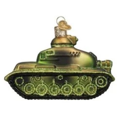 Old World Christmas 2.75 In Military Tank Christmas Tree Ornament , Front Line Combat Green 15 Old World Christmas 2.75 In Military Tank Christmas Tree Ornament , Front Line Combat Green -Northlight Shop 4611873076332506544 1