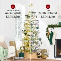 Best Choice Products Pre-Lit Sparse Christmas Tree W/ 2-in-1 LED Lights, Cordless Connection 18 Best Choice Products Pre-Lit Sparse Christmas Tree W/ 2-in-1 LED Lights, Cordless Connection -Northlight Shop 4611952216033128816