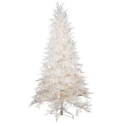 Northlight Pre-Lit Flocked Twig Artificial Christmas Tree - 6.5' - Warm White LED -Northlight Shop 4611977734892893488