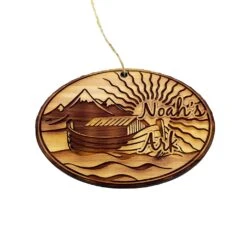 Noahs Ark - Cedar Ornament -Northlight Shop 4611993439705582608 1