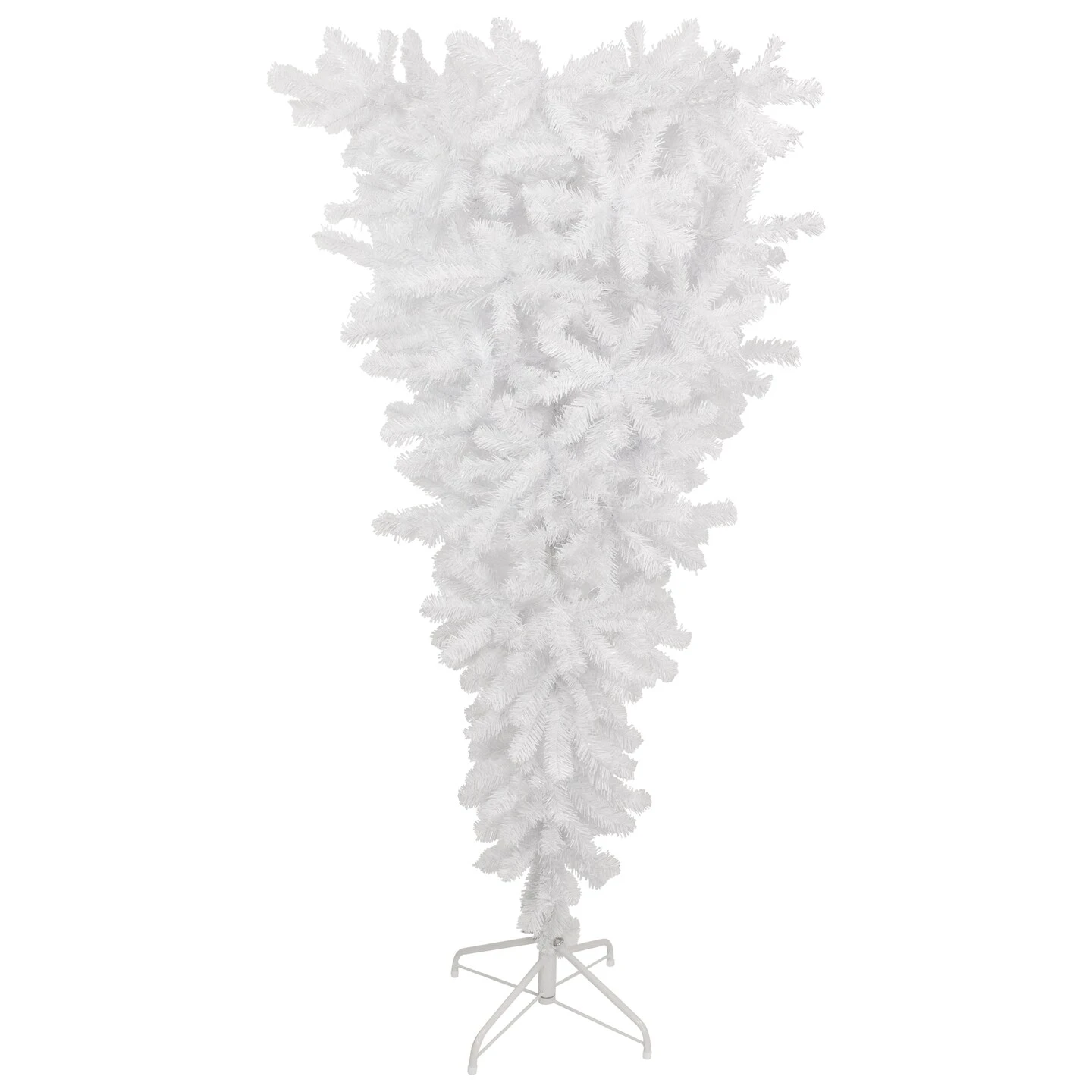 Northlight 5.5' Upside Down White Spruce Artificial Christmas Tree, Unlit 9 Northlight 5.5' Upside Down White Spruce Artificial Christmas Tree, Unlit - Image 7