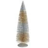 Northlight LED Lighted Sisal Christmas Tree -16"- Warm White Silver 1 Northlight LED Lighted Sisal Christmas Tree -16"- Warm White Silver -Northlight Shop 4612066311601513120