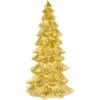Northlight Metallic Woodland Layered Christmas Tree Decoration - 9.5" - Gold Finish -Northlight Shop 4612084857926436192