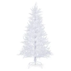 Costway 6 FT Pre-Lit Christmas Tree Snow Flocked Hinged 11 Lighting Modes With 300 Lights 26 Costway 6 FT Pre-Lit Christmas Tree Snow Flocked Hinged 11 Lighting Modes With 300 Lights -Northlight Shop 4612086479732078000 1