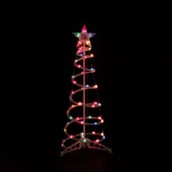 Northlight Lighted Sprial Outdoor Christmas Trees - 4' And 6' - Multi-Color - Set Of 2 White 15 Northlight Lighted Sprial Outdoor Christmas Trees - 4' And 6' - Multi-Color - Set Of 2 White -Northlight Shop 4612126659779889712