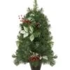 Northlight 2' Green Potted Pre-Decorated Pine Cone And Berry Medium Artificial Christmas Tree - Unlit -Northlight Shop 4612147800208040608
