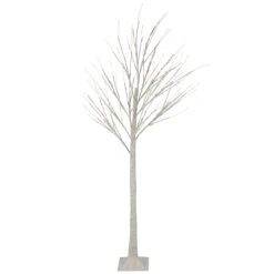Northlight 6' LED Lighted White Christmas Twig Tree - Warm White Lights -Northlight Shop 4612186827953625760 2