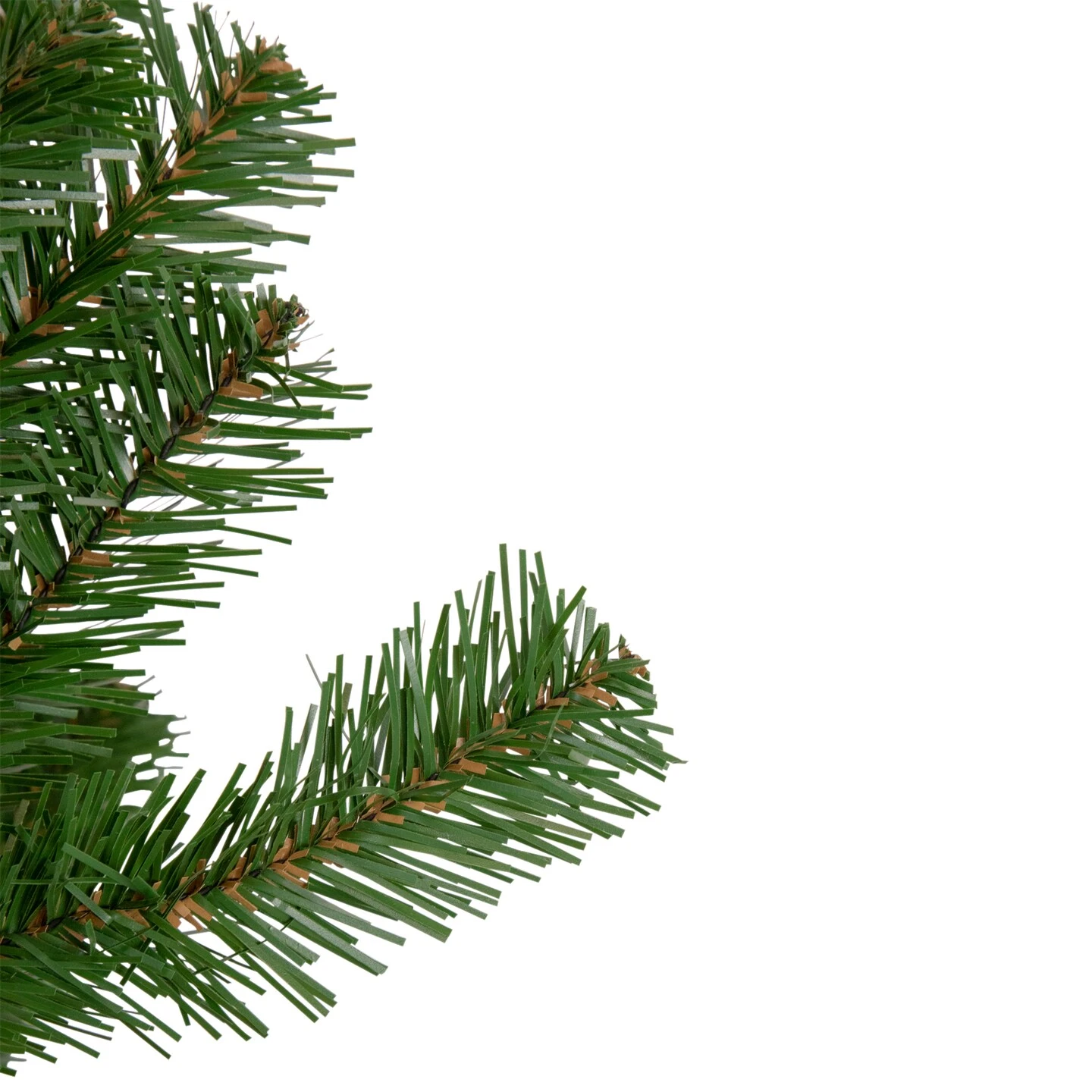 Northlight 48" Dorchester Pine Artificial Christmas Teardrop Swag, Unlit Green 5 Northlight 48" Dorchester Pine Artificial Christmas Teardrop Swag, Unlit Green - Image 3