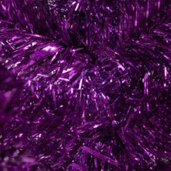 Northlight Artificial Tinsel Christmas Tree - 4' -Purple - Unlit -Northlight Shop 4612192368162650256
