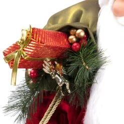 Northlight Holly Berry Santa Claus With Presents Christmas Figure - 36" Red 15 Northlight Holly Berry Santa Claus With Presents Christmas Figure - 36" Red -Northlight Shop 4612197953648545104