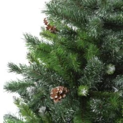 Northlight Full Snowy Delta Pine With Pine Cones Artificial Christmas Tree - 4' - Unlit Green 13 Northlight Full Snowy Delta Pine With Pine Cones Artificial Christmas Tree - 4' - Unlit Green -Northlight Shop 4612210293888402656