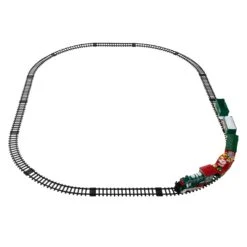 Northlight 30 Pc Battery Operated Lighted And Animated Classic Christmas Train Set With Music Green -Northlight Shop 4612229840127280352