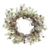 Black & White Country Gingham Bells Wreath 24" -Northlight Shop 469761051407056