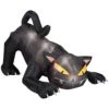 Animated Black Cat Yard Inflatable – 72″ With Swiveling Head -Northlight Shop 470885908095088