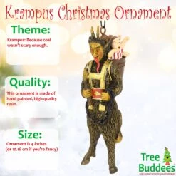 Scary Krampus Figure Christmas Ornament 27 Scary Krampus Figure Christmas Ornament -Northlight Shop 471484373662320 1