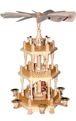 Pyrmd- Nativity Each 6 Pyrmd- Nativity Each -Northlight Shop 473830474308000 1