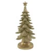 10.6" Gold Resin Christmas Tree – Elegant Holiday Decoration -Northlight Shop 479733691396304