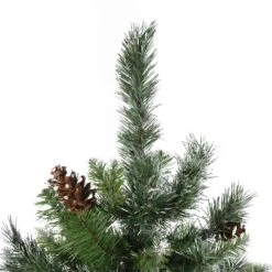 Northlight Full Snowy Delta Pine With Pine Cones Artificial Christmas Tree - 4' - Unlit Green 15 Northlight Full Snowy Delta Pine With Pine Cones Artificial Christmas Tree - 4' - Unlit Green -Northlight Shop 486533452993440