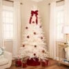 Northlight Pre-Lit Flocked Twig Artificial Christmas Tree - 6.5' - Warm White LED