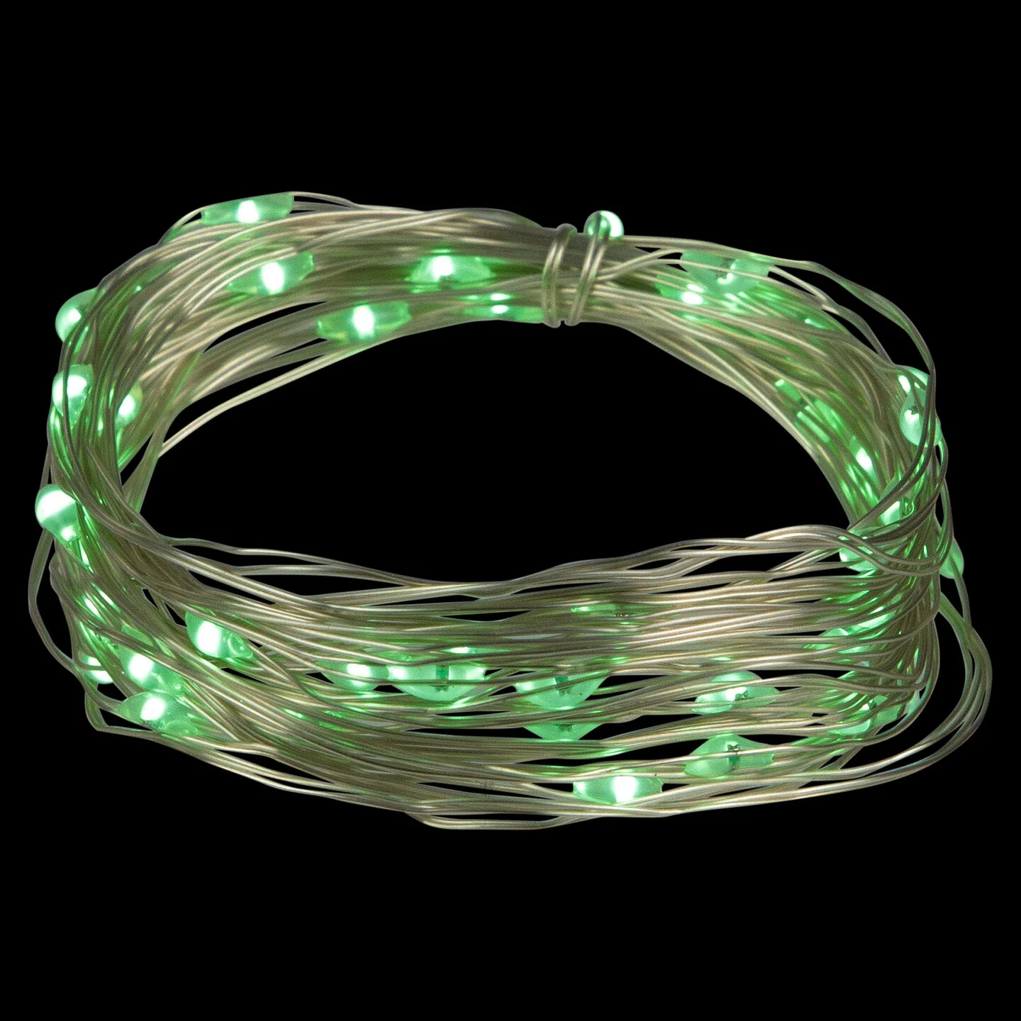 Northlight Micro Fairy Christmas Lights - 16ft - Green LED - 16' Copper Wire - 50ct 6 Northlight Micro Fairy Christmas Lights - 16ft - Green LED - 16' Copper Wire - 50ct - Image 4