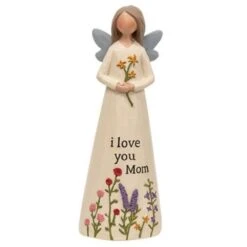 I Love You Mom Resin Angel 6 I Love You Mom Resin Angel -Northlight Shop 497336805005776 1