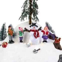 Northlight LED Lighted And Musical Flying Santa Animated Christmas Village Display - 13.5" Multi 15 Northlight LED Lighted And Musical Flying Santa Animated Christmas Village Display - 13.5" Multi -Northlight Shop 497337088935376