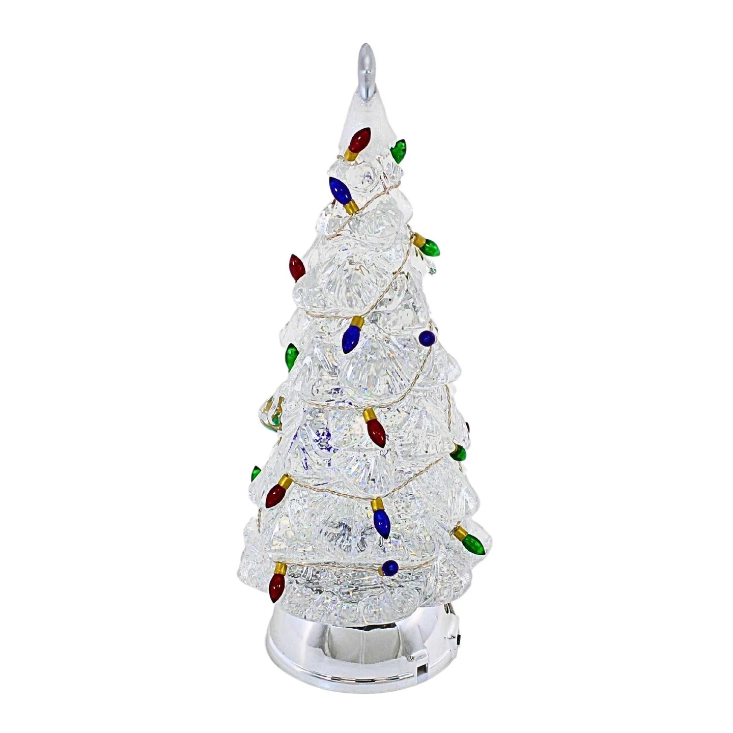 Roman 12.25 In Lighted Swirl Tree With Light Strand Christmas Figurine , Lighted Christmas Decor Clear 7 Roman 12.25 In Lighted Swirl Tree With Light Strand Christmas Figurine , Lighted Christmas Decor Clear - Image 5