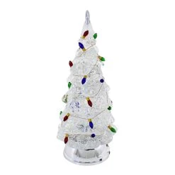 Roman 12.25 In Lighted Swirl Tree With Light Strand Christmas Figurine , Lighted Christmas Decor Clear 18 Roman 12.25 In Lighted Swirl Tree With Light Strand Christmas Figurine , Lighted Christmas Decor Clear -Northlight Shop 50048642327472 2